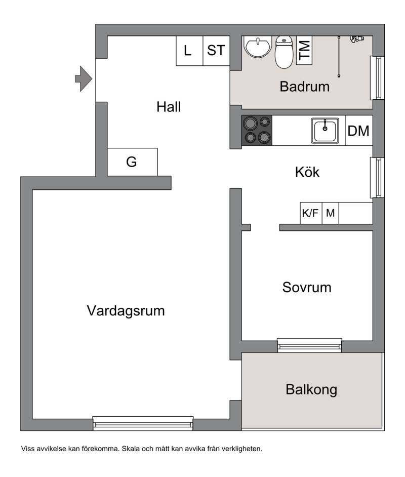 2 rum Lägenhet på Slätbaksvägen 38, 3tr Årsta Stockholms kommun - bild 15