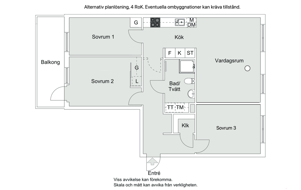 3 rum Lägenhet på Johanneshovsvägen 102, vån. 4 Årsta Stockholms kommun - bild 22