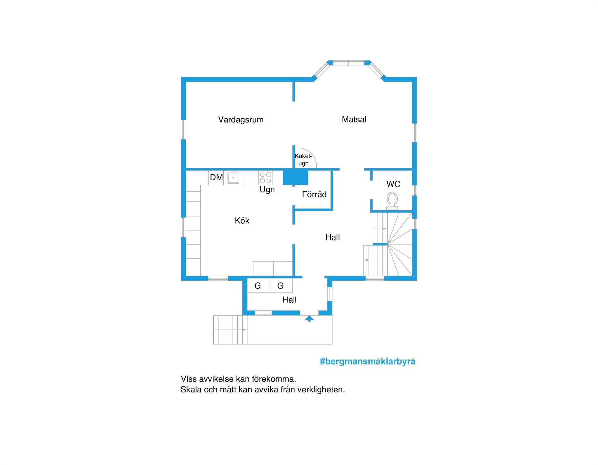 5 rum Villa på Blåsåsvägen 6 Centralt Gävle kommun - bild 24
