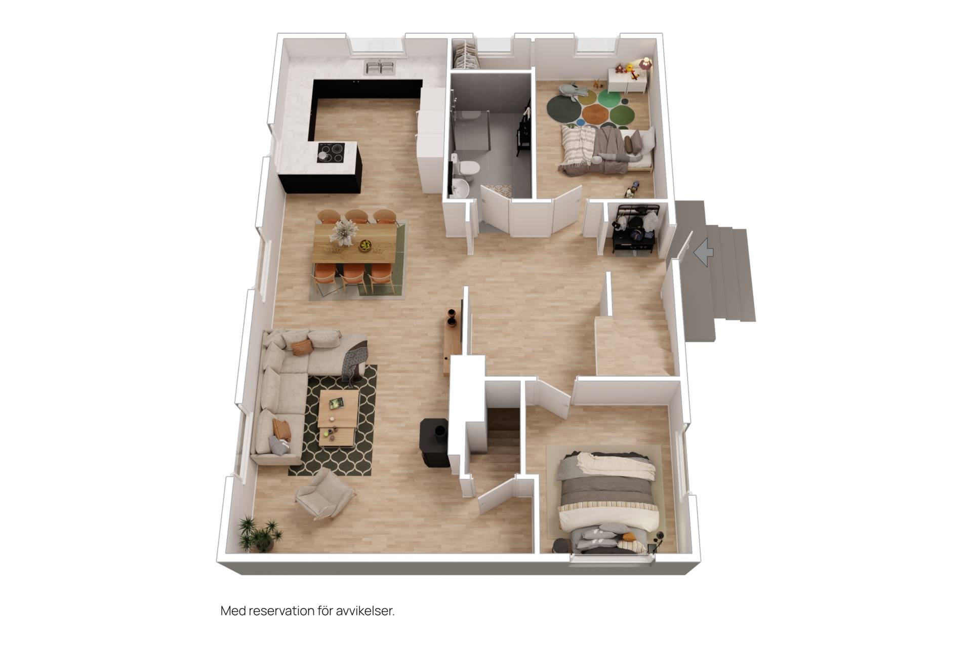5 rum Villa på Hammarfallsgatan 7 Karlberg Ludvika kommun - bild 32