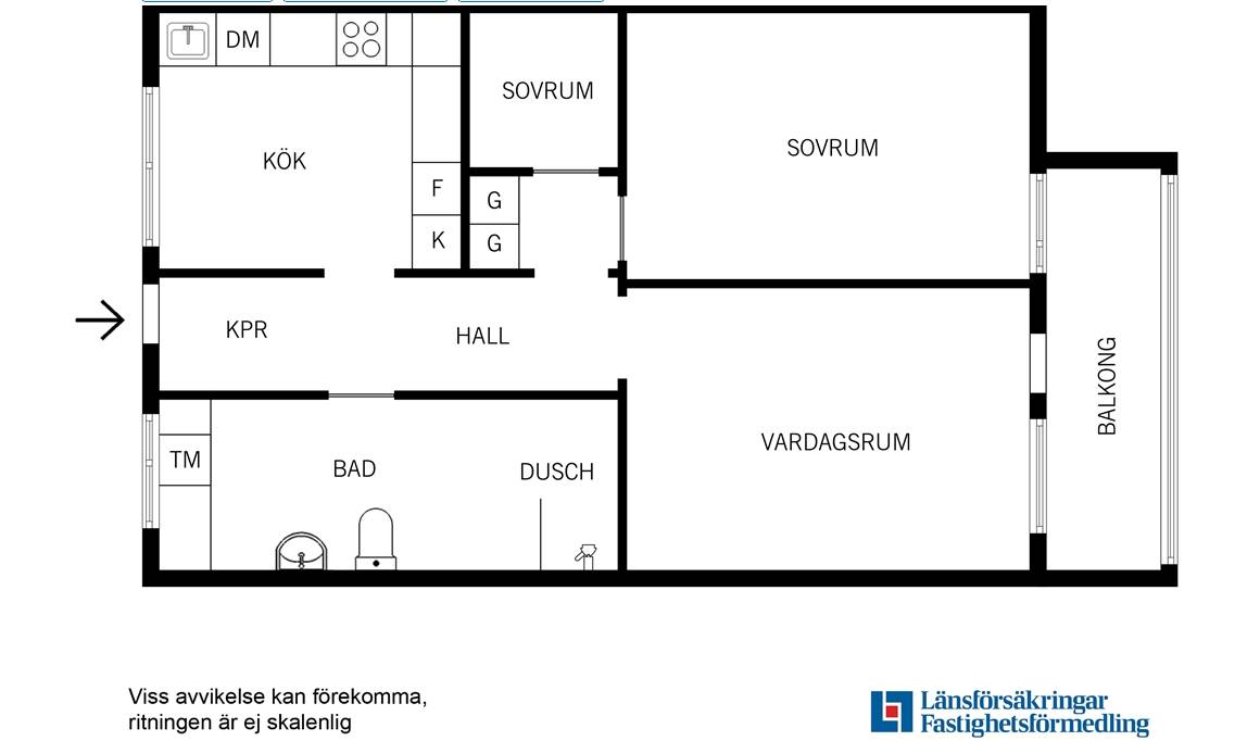 2.5 rum Lägenhet på Onsalagränd 7 Östberga Stockholms kommun - bild 15