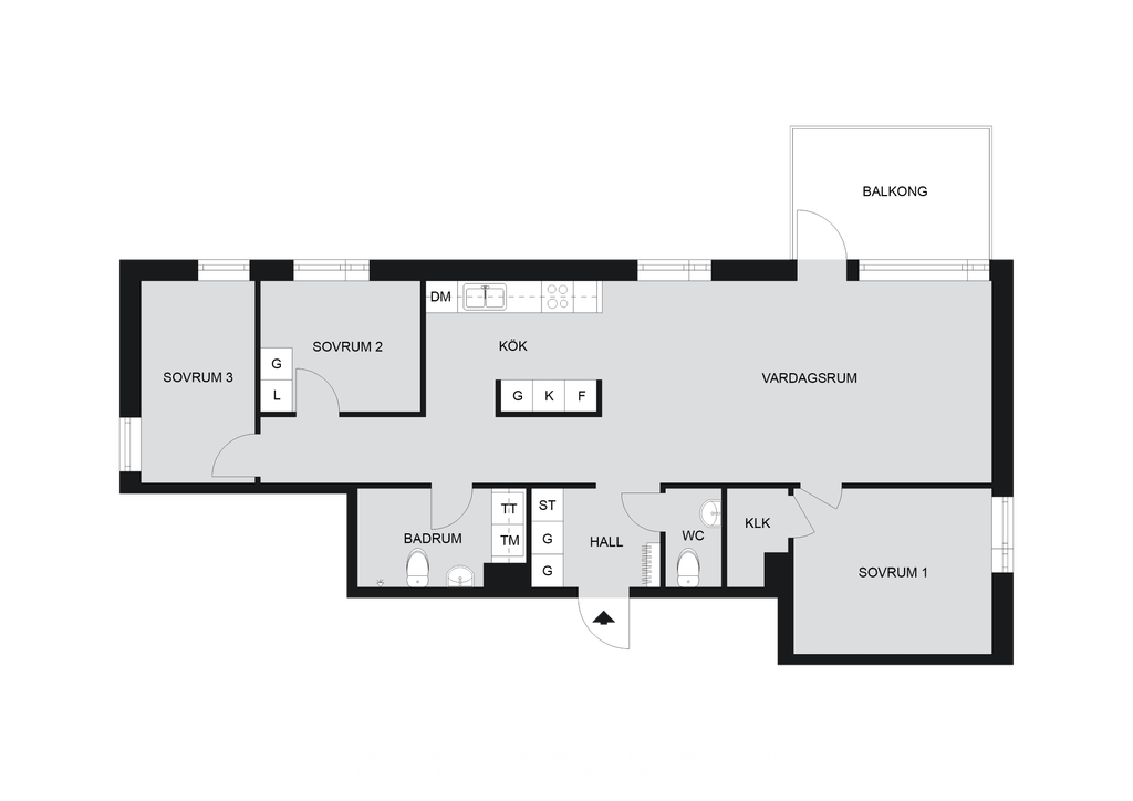 4 rum Lägenhet på Mattvägen 9 Bromma Stockholms kommun - bild 35