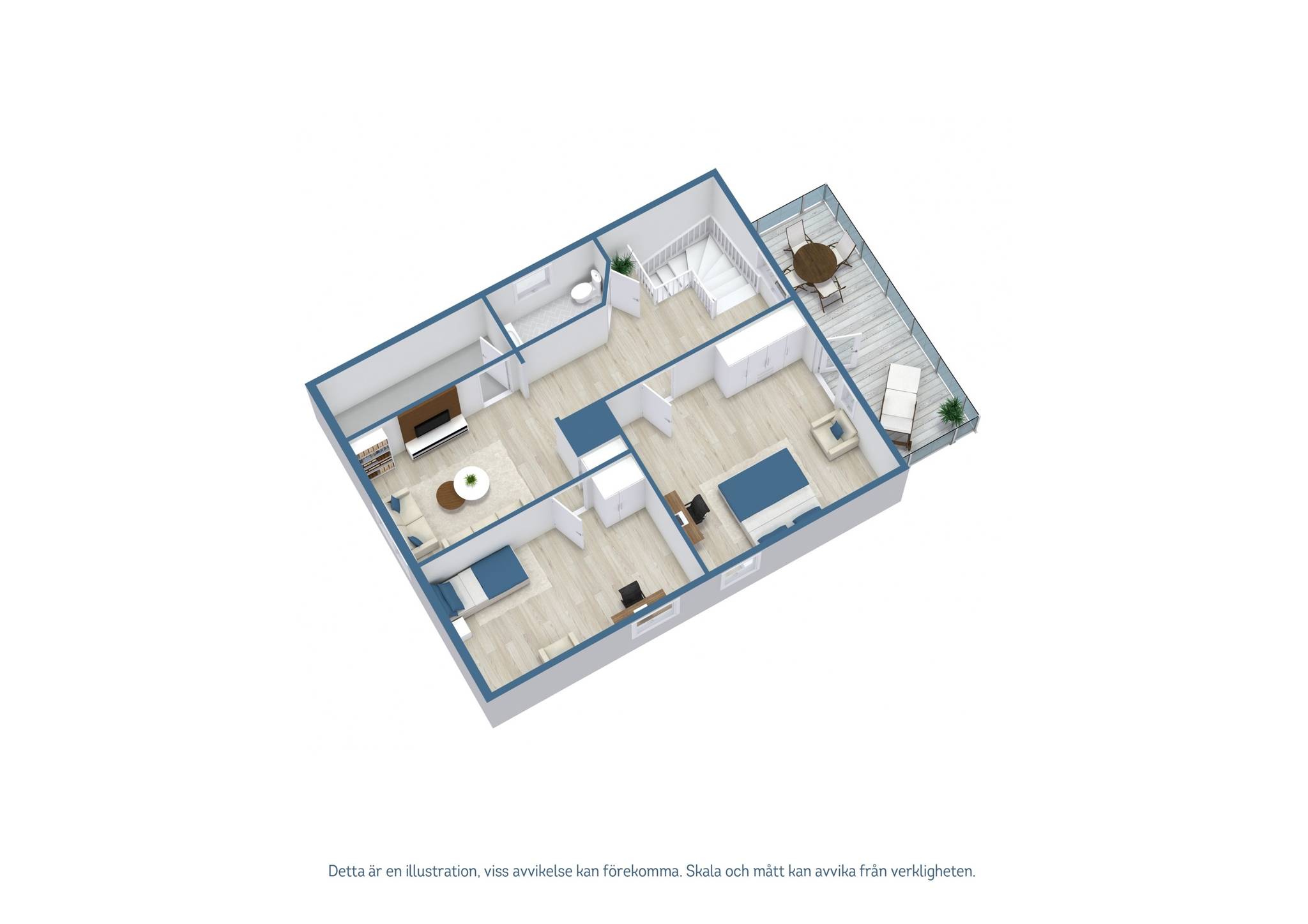 6 rum Villa på Bergsgatan 19 Skutskär Älvkarleby kommun - bild 49