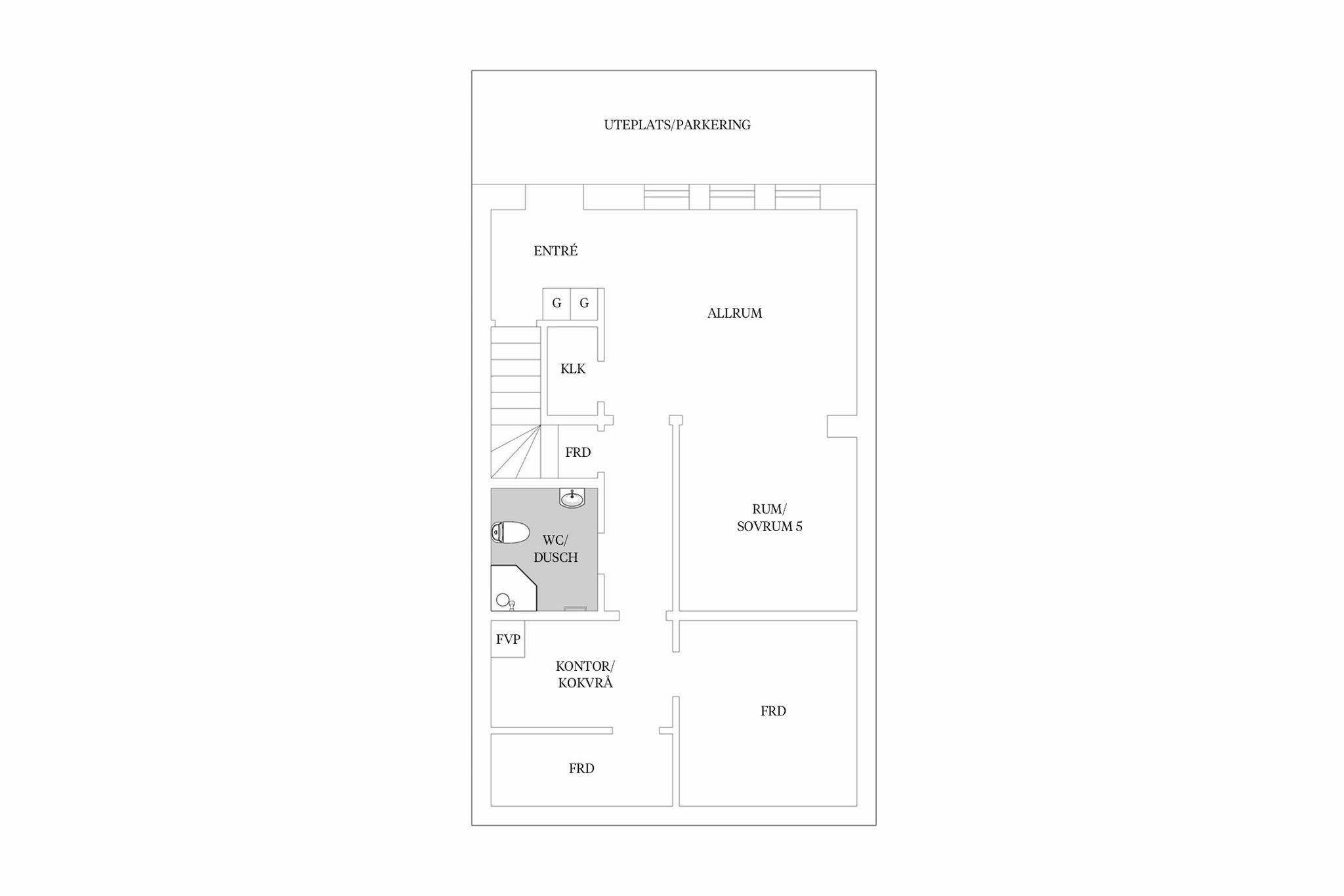 7 rum Radhus på Klas Klättermus Gata 6 Bromma - Annedal Stockholms kommun - bild 36