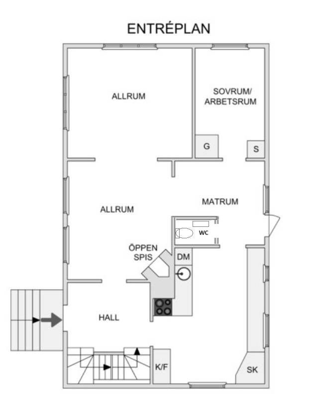 7 rum Villa på Kronvägen 40B Skälby Järfälla kommun - bild 57