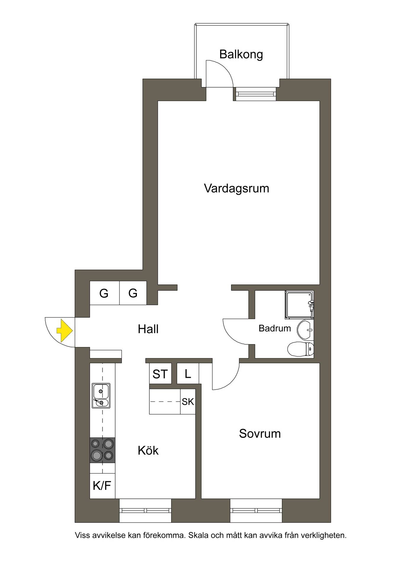 2 rum Lägenhet på Slättbergsvägen 9D Trollhättan Trollhättans kommun - bild 21