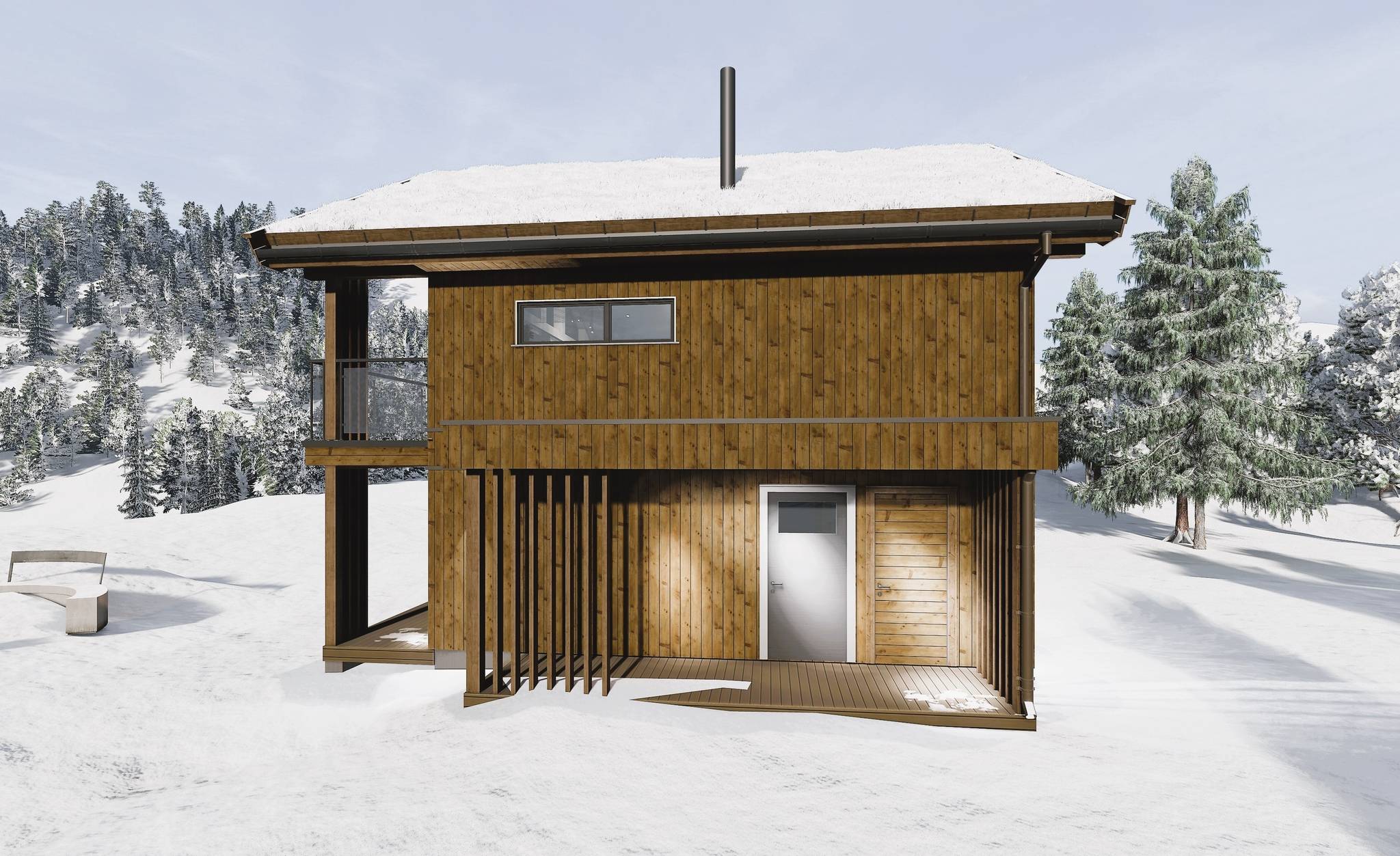 6 rum Fritidshus på Nötåsen tomt nr 4 Branäs Torsby kommun - bild 13