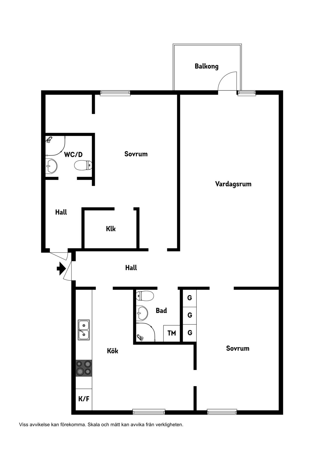 3 rum Lägenhet på Vårfruvägen 9 Norra Nynäshamn Nynäshamns kommun - bild 16