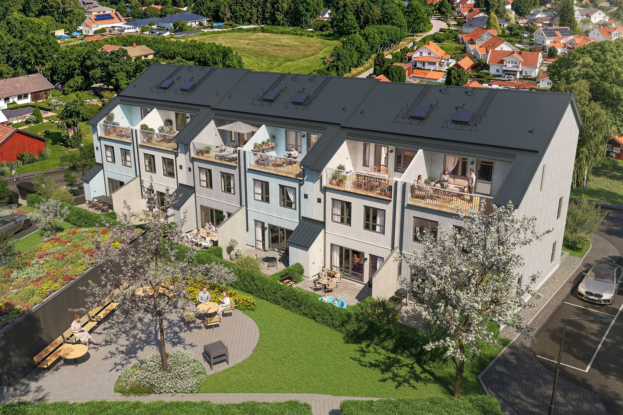 6 rum radhus på Öjersjövägen 75 Öjersjö, Partille kommun - bild 1