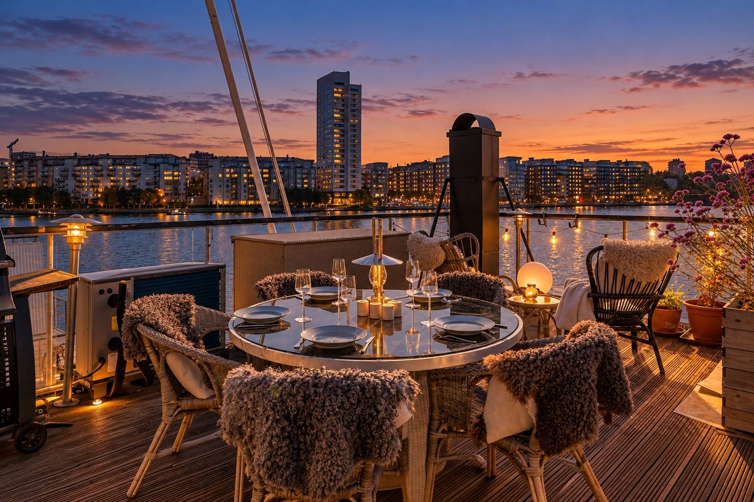 4 rum villa på Karlbergs strand 6A - A31 utsida Pampas Marina, Solna kommun - bild 1
