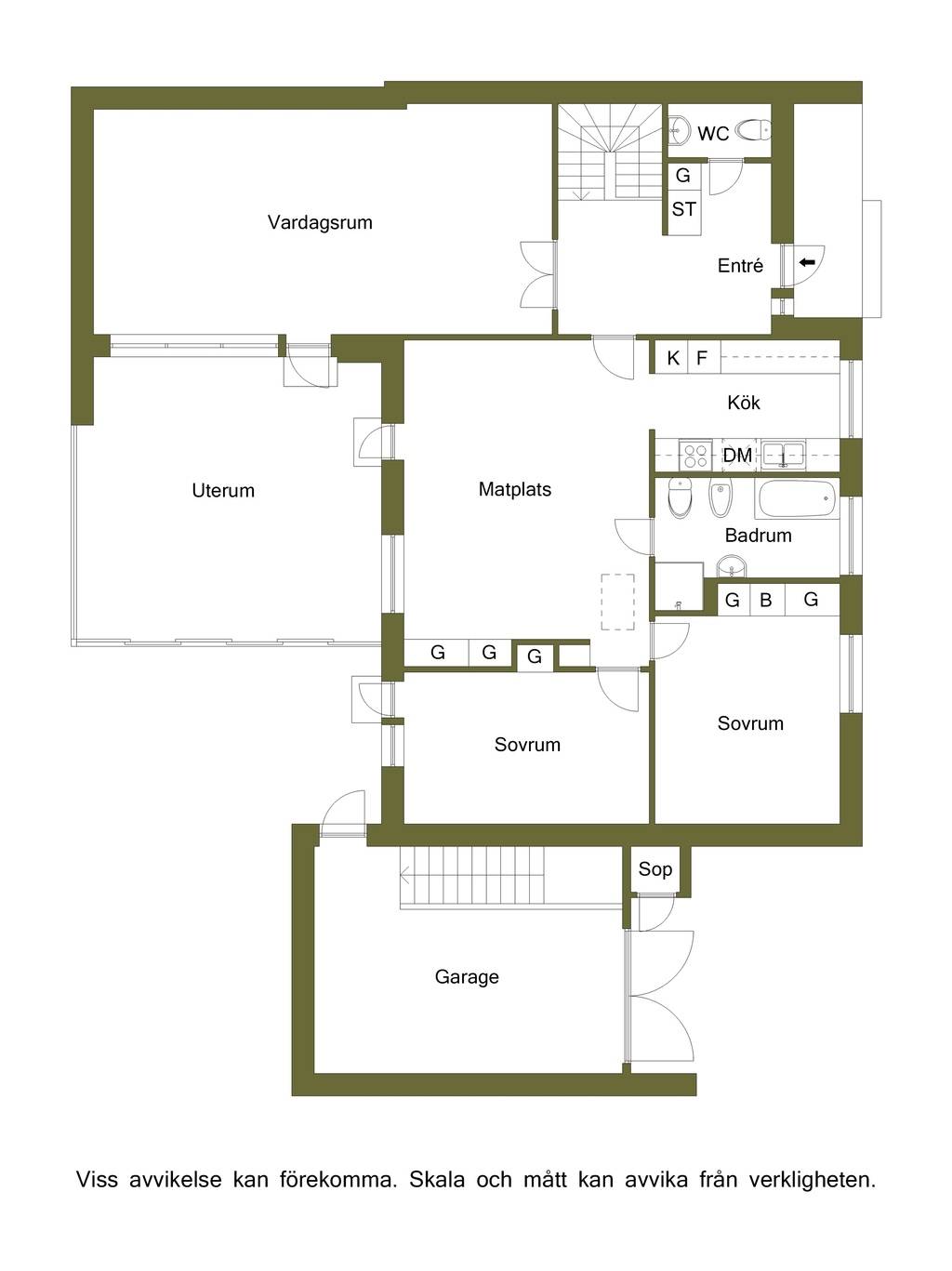 5 rum Villa på Kopparslagaregatan 14 Tomelilla Tomelilla kommun - bild 38