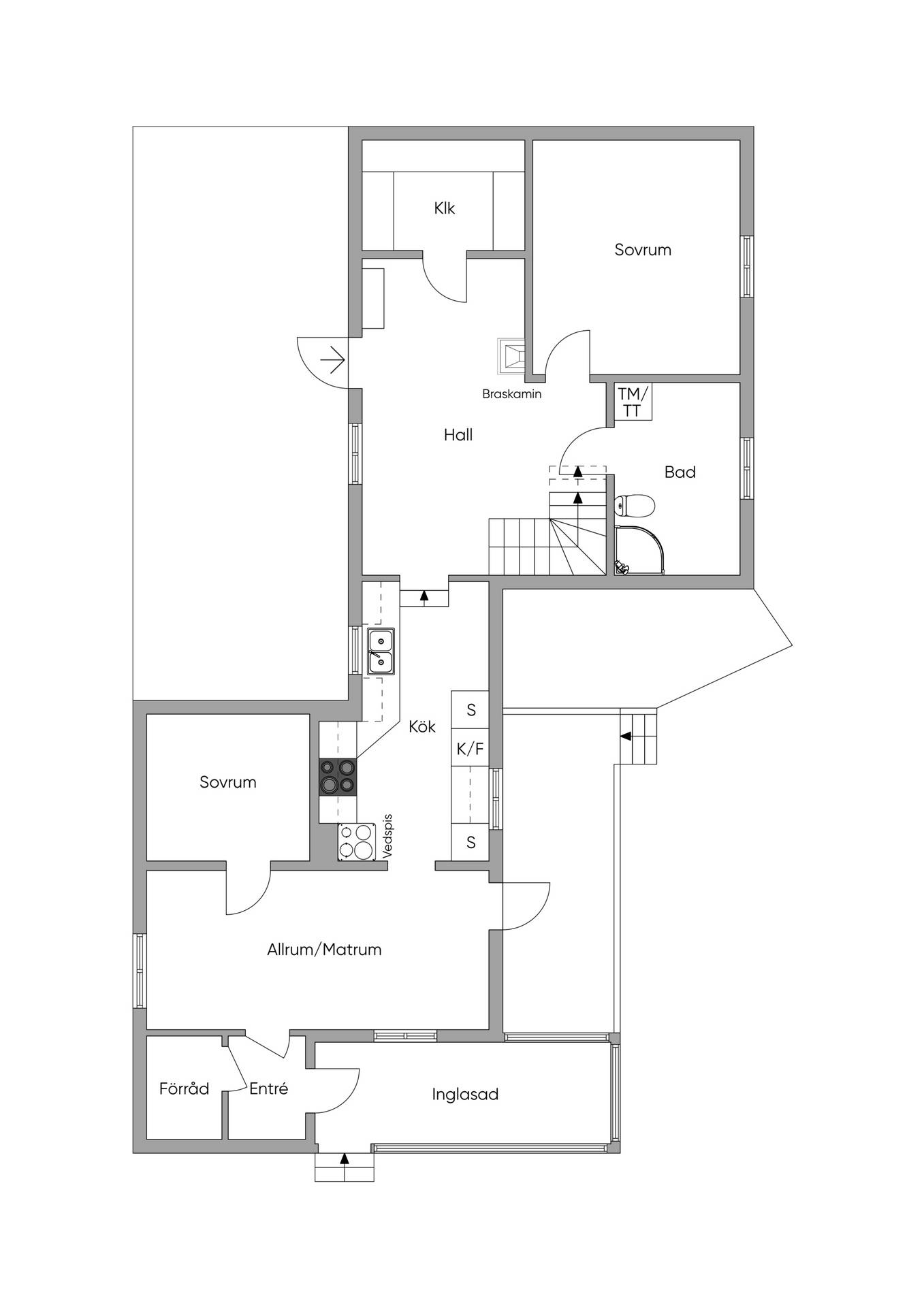 5 rum Villa på Steg 115 Hudiksvall Hudiksvalls kommun - bild 41