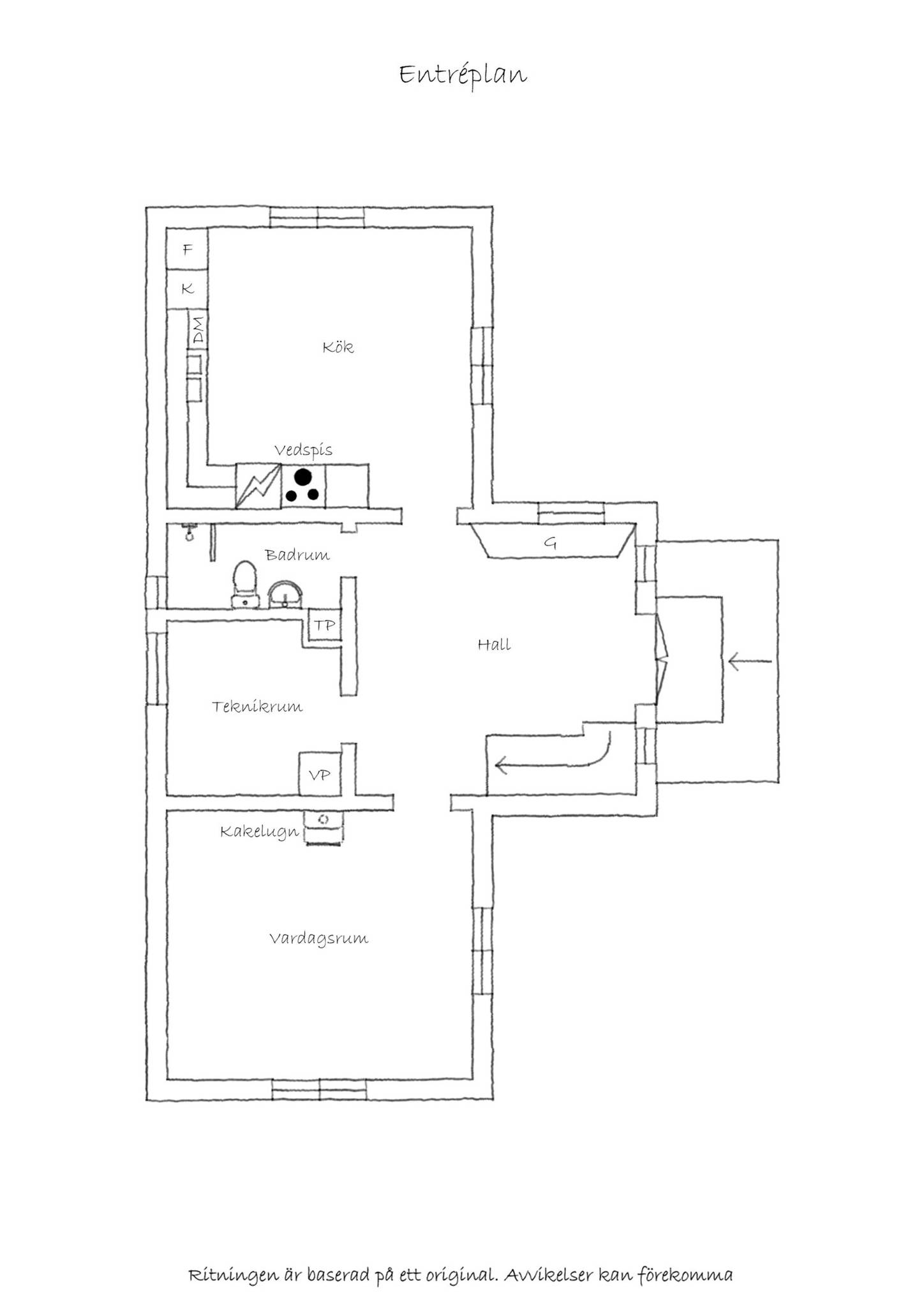 6 rum Villa på Kiplingeberg Källvreten 81 Bälinge Uppsala kommun - bild 66