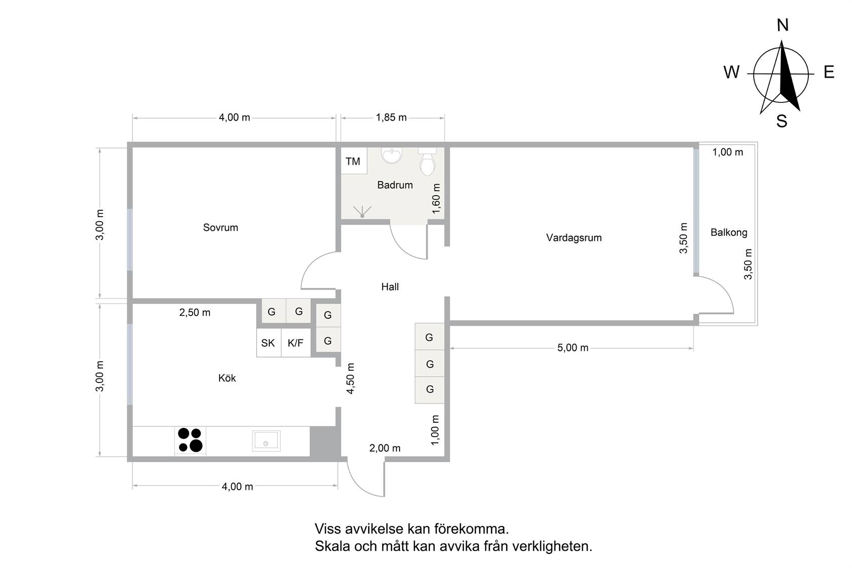 2 rum Lägenhet på Fasanvägen 8B Perstorp Perstorps kommun - bild 17