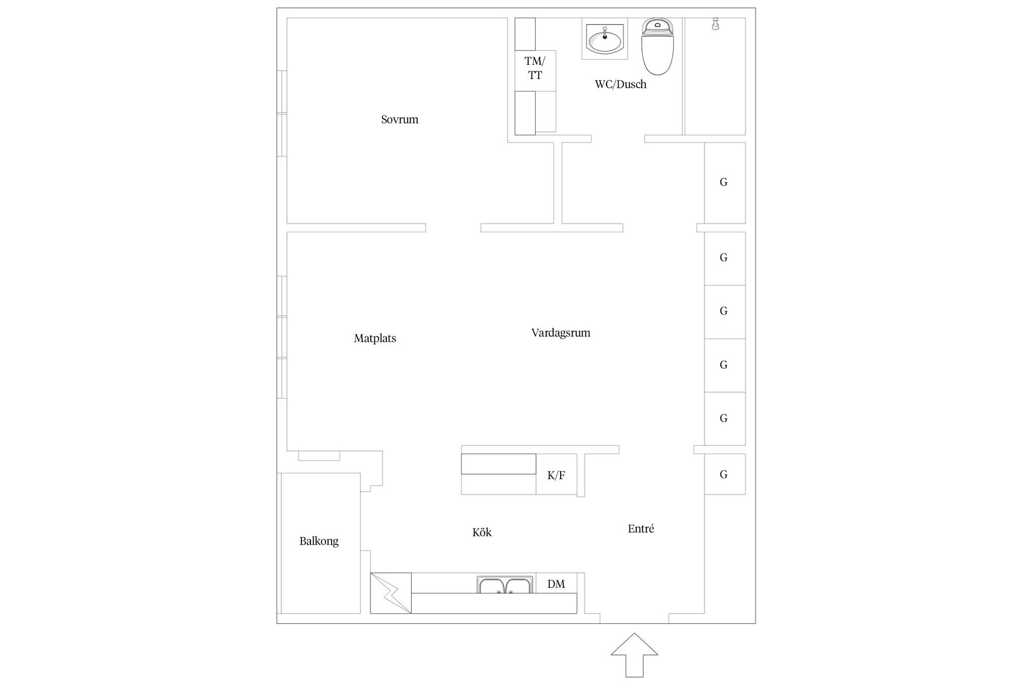 2 rum Lägenhet på Långängen 10 Centrala Hisingen Göteborgs kommun - bild 17