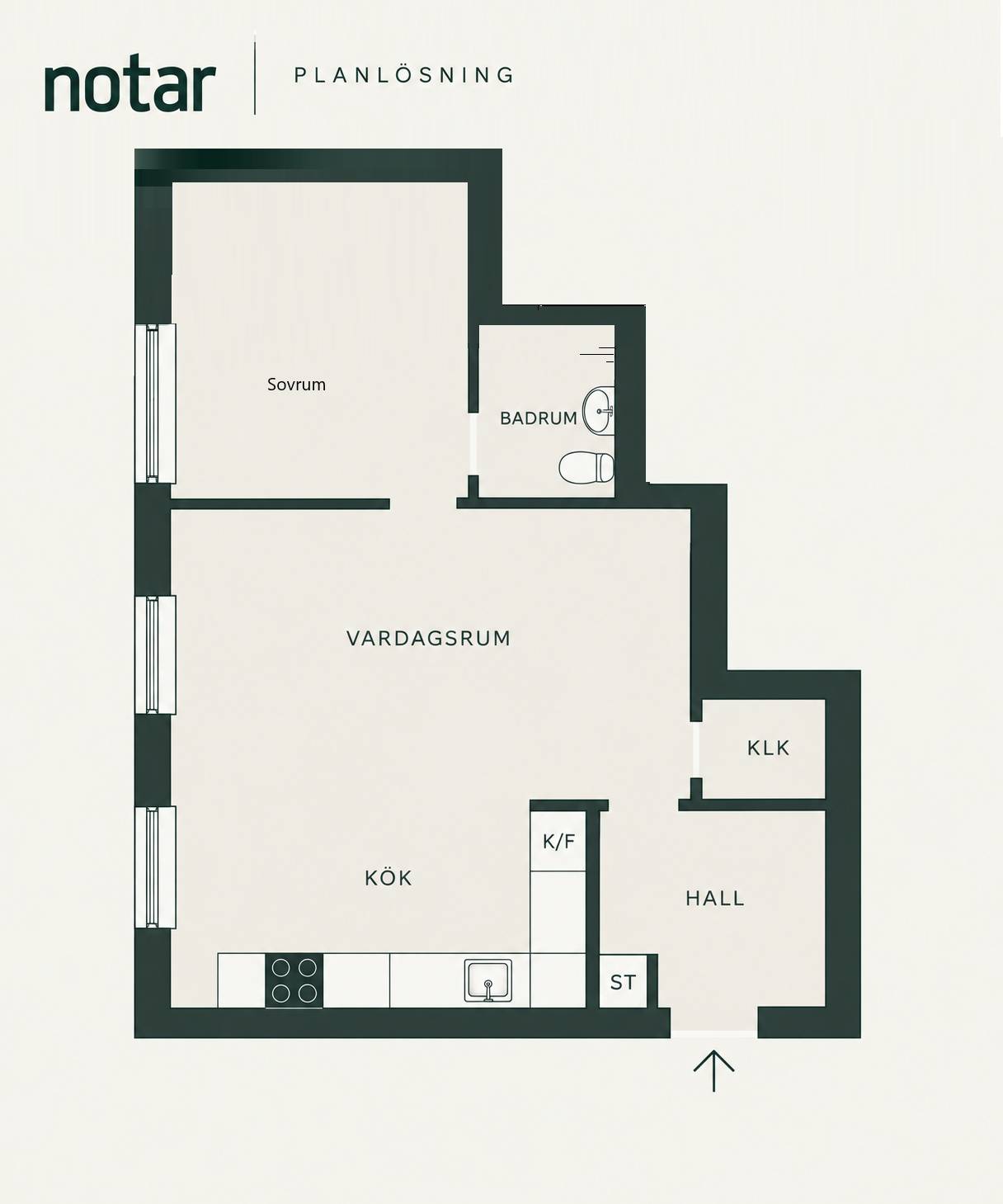 2 rum Lägenhet på Brunnsgatan 2B Centrala Sundbyberg Sundbybergs kommun - bild 23