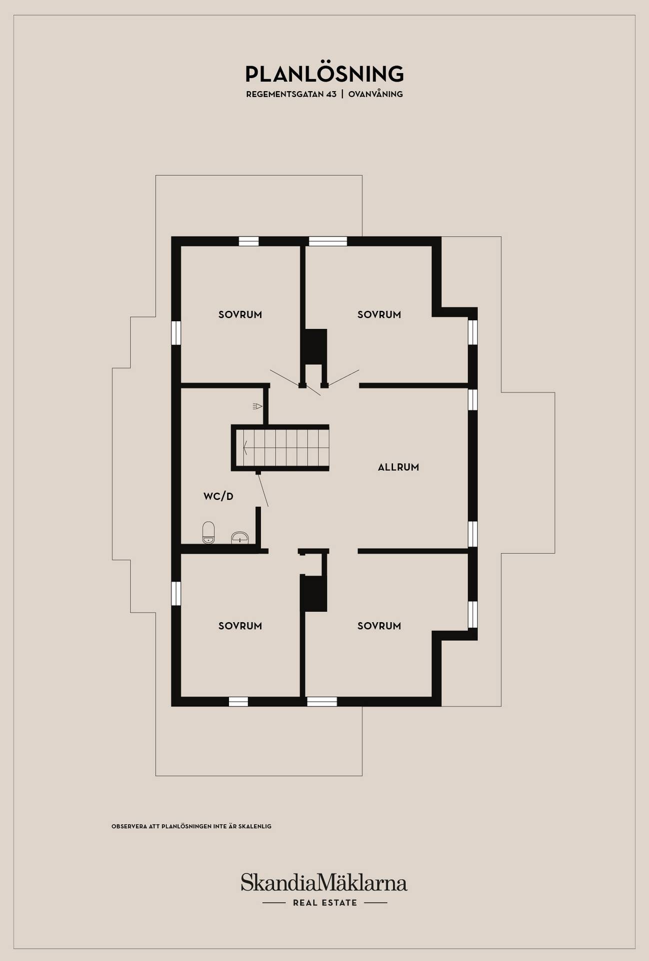 9 rum Villa på Regementsgatan 43 Centrum Ystads kommun - bild 71