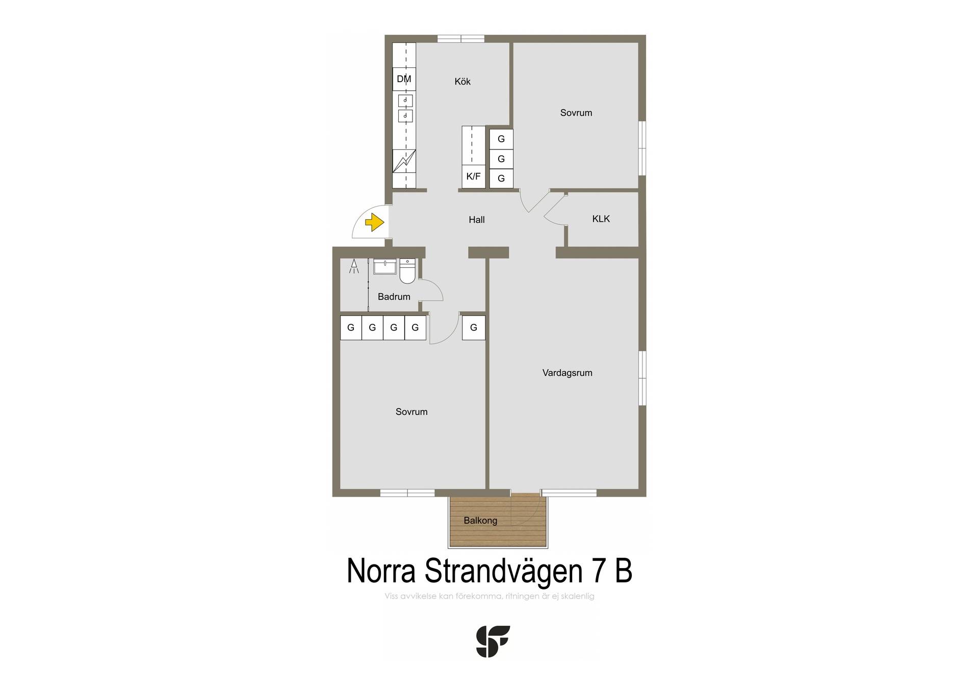 3 rum Lägenhet på Norra Strandvägen 7B Frösön Östersunds kommun - bild 32
