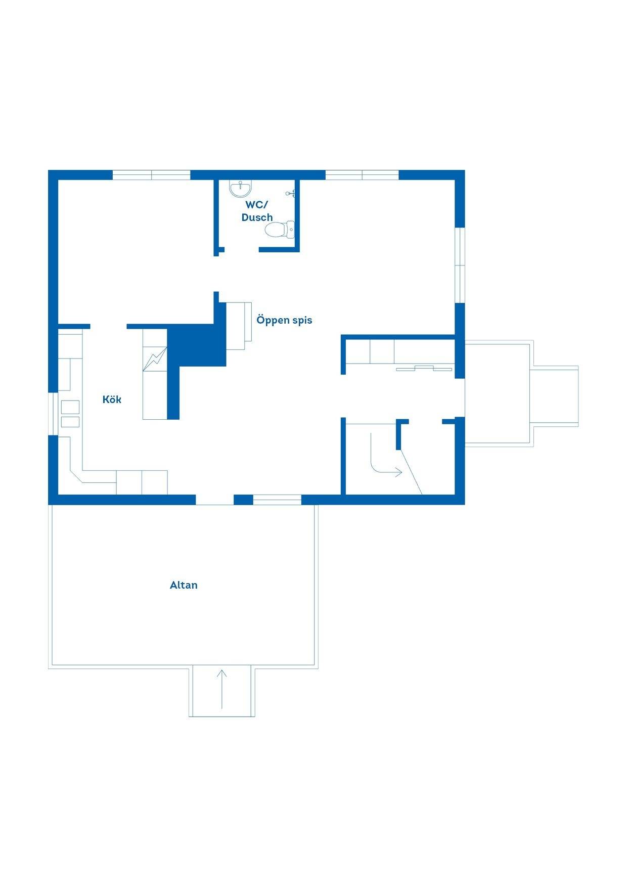 5 rum Villa på Espingsgatan 5 Ingsberg Nässjö kommun - bild 42