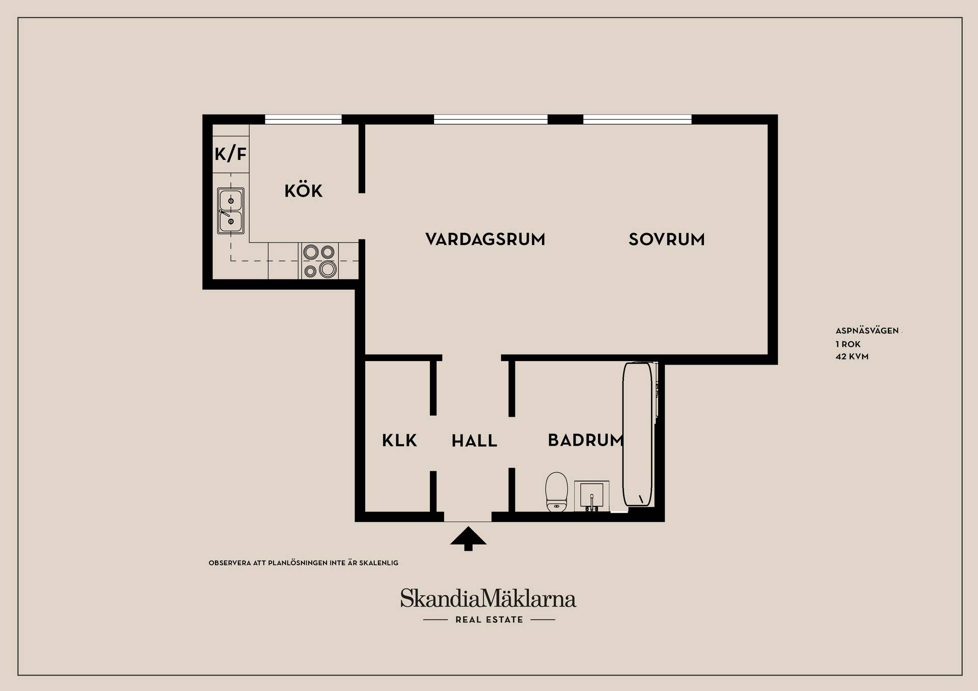 1 rum Lägenhet på Aspnäsvägen 32 Jakobsberg Järfälla kommun - bild 19