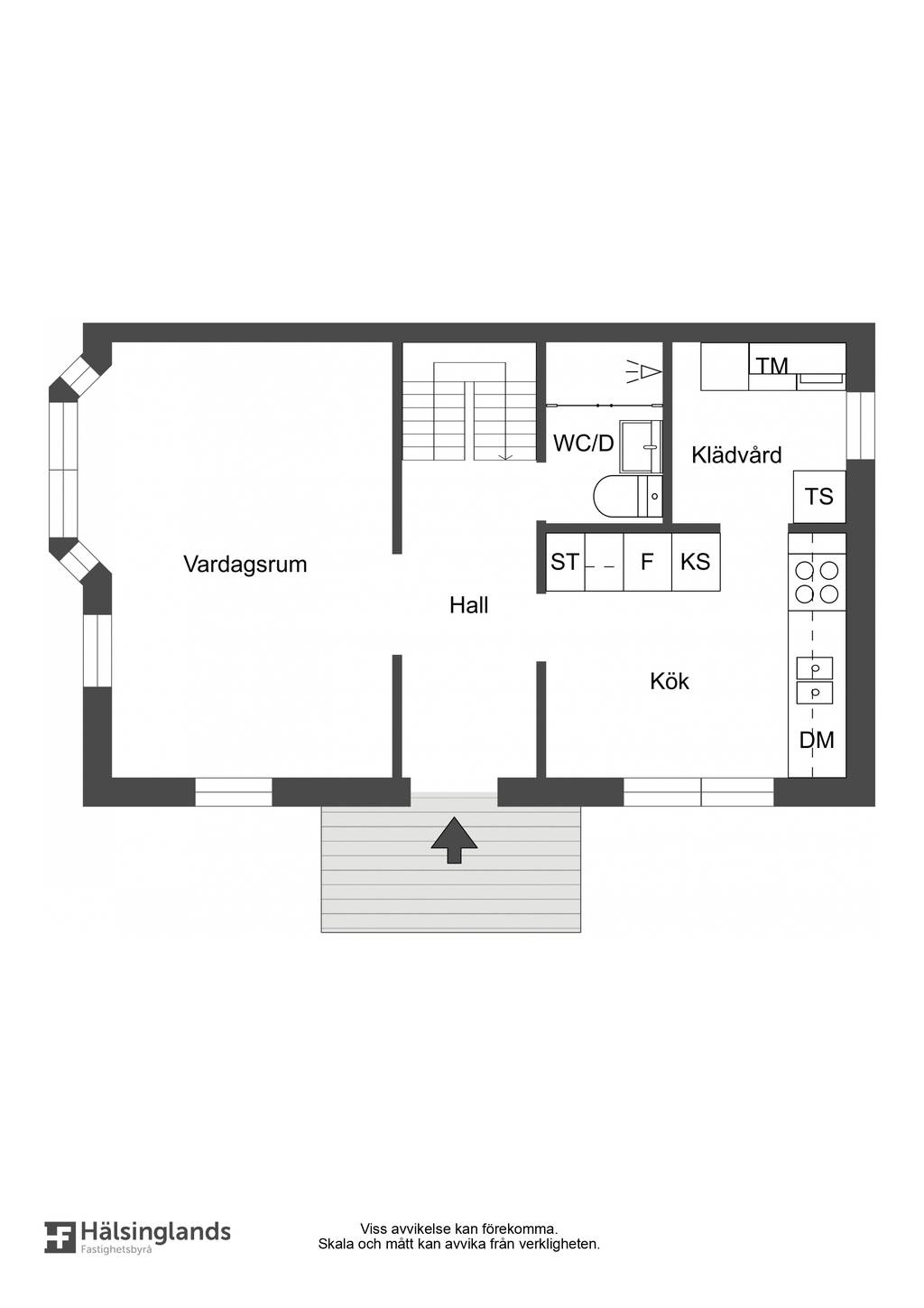 4 rum Par-/kedje-/radhus på Bryggargränd 2 Hudiksvalls kommun - bild 51