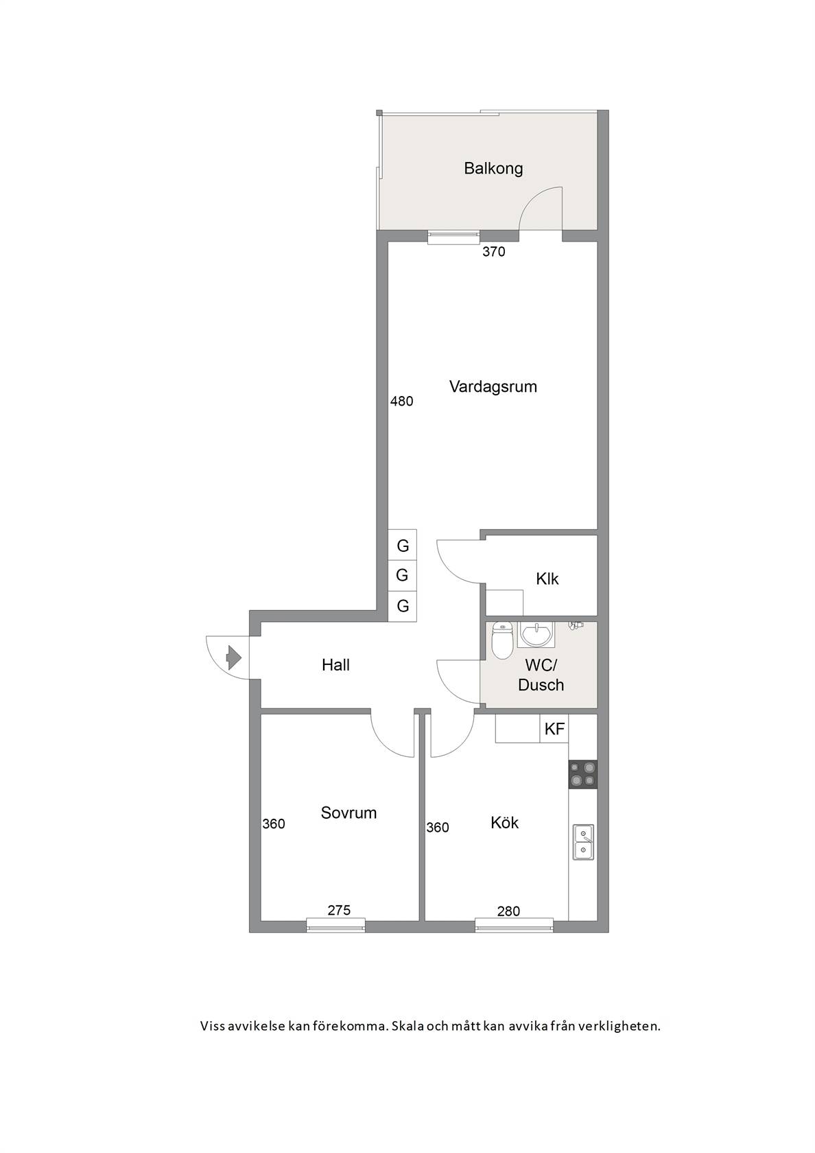 2 rum Lägenhet på Kaparegatan 4B Uddevalla kommun - bild 15