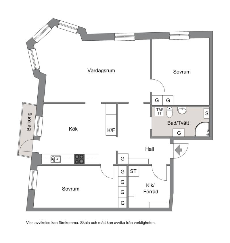 3 rum Lägenhet på Hotellgatan 26 Ljusdals kommun - bild 23