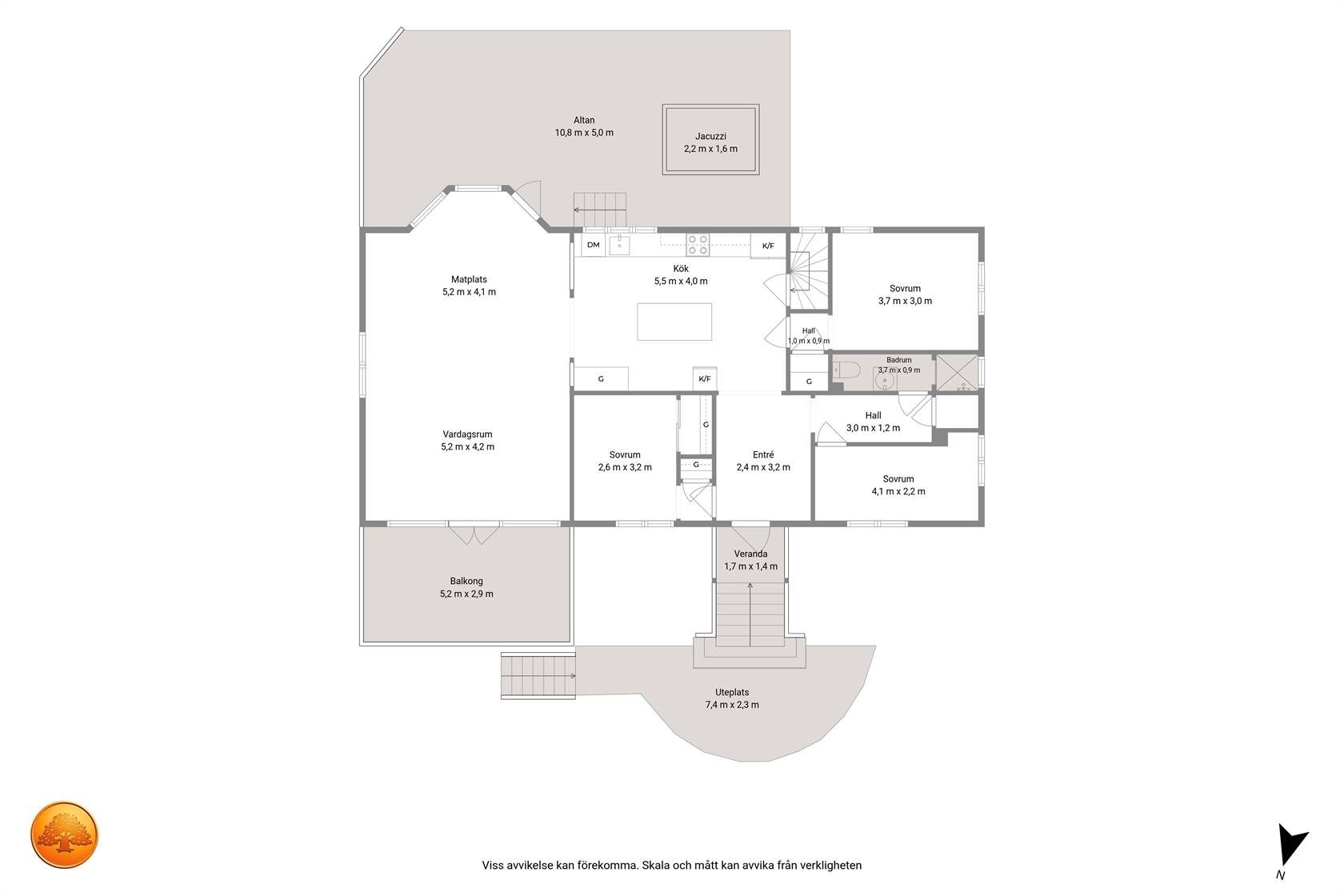 5 rum Villa på Ottesångsvägen 11 Bårsta Södertälje kommun - bild 41
