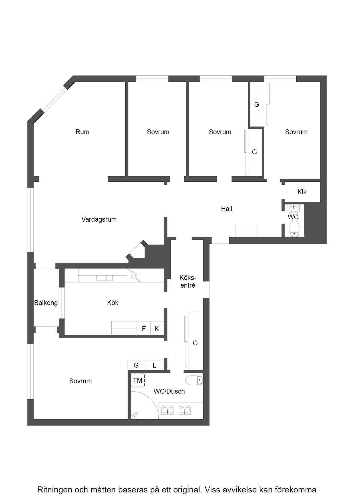 5 rum Lägenhet på Nyforsgatan 12B Nyfors Eskilstuna kommun - bild 19