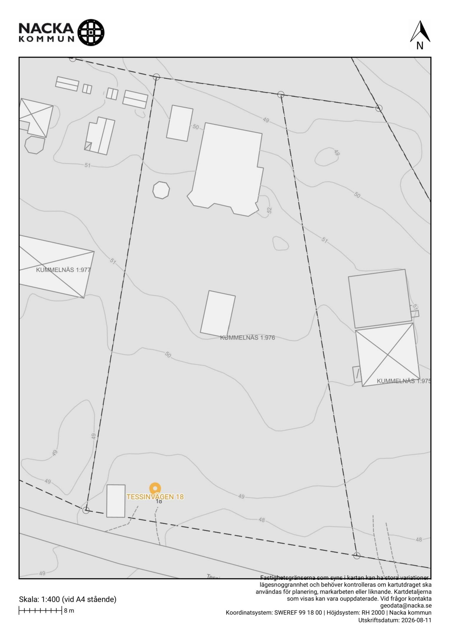 6 rum Villa på Tessinvägen 18 Rensättra Nacka kommun - bild 35