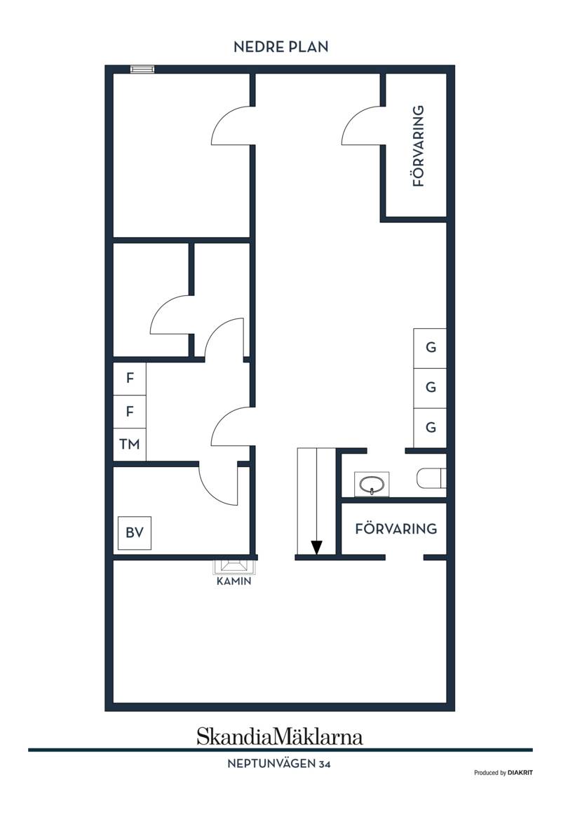 7 rum Villa på Neptunvägen 34 Övre Bredsand Sundsvalls kommun - bild 51