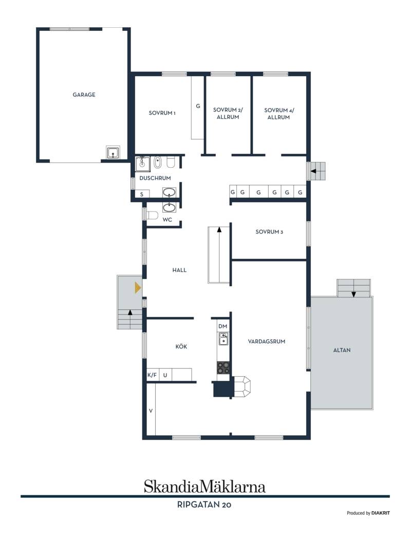 8 rum Villa på Ripgatan 20 Barhäll Linköpings kommun - bild 57