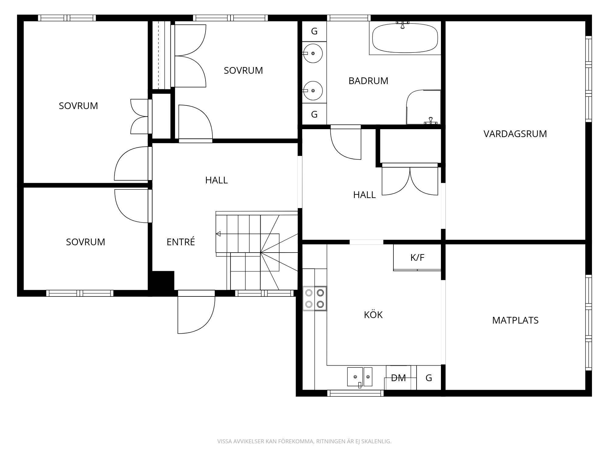 6 rum Villa på Kvarnvägen 6 Vagnhärad Trosa kommun - bild 23