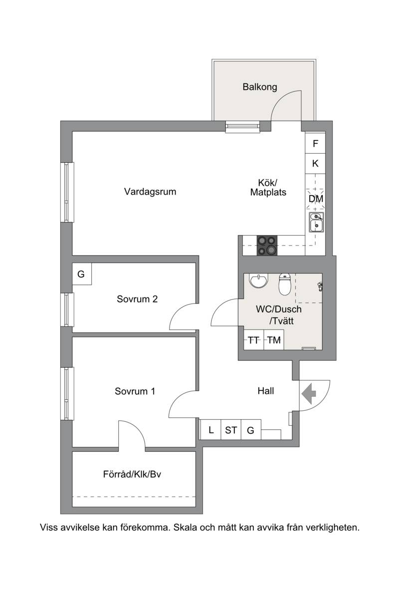 3 rum Lägenhet på Skördevägen 3 Åkersberg Enköpings kommun - bild 21
