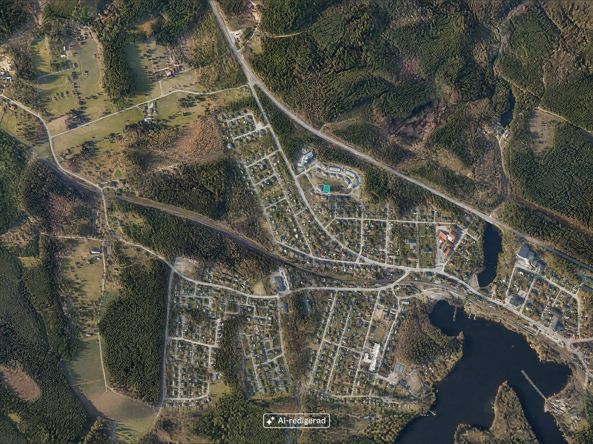 tomt på Triangelvägen 14 Törnrosa, Lessebo kommun - bild 1