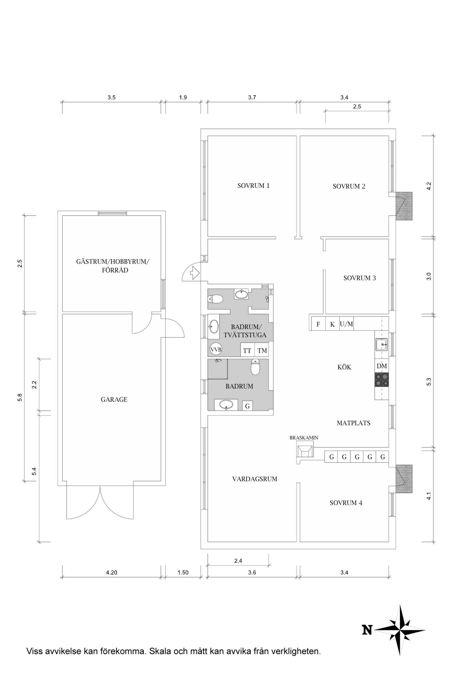 5 rum Villa på Lövhagsvägen 9 Färingsö - Stenhamra Ekerö kommun - bild 24