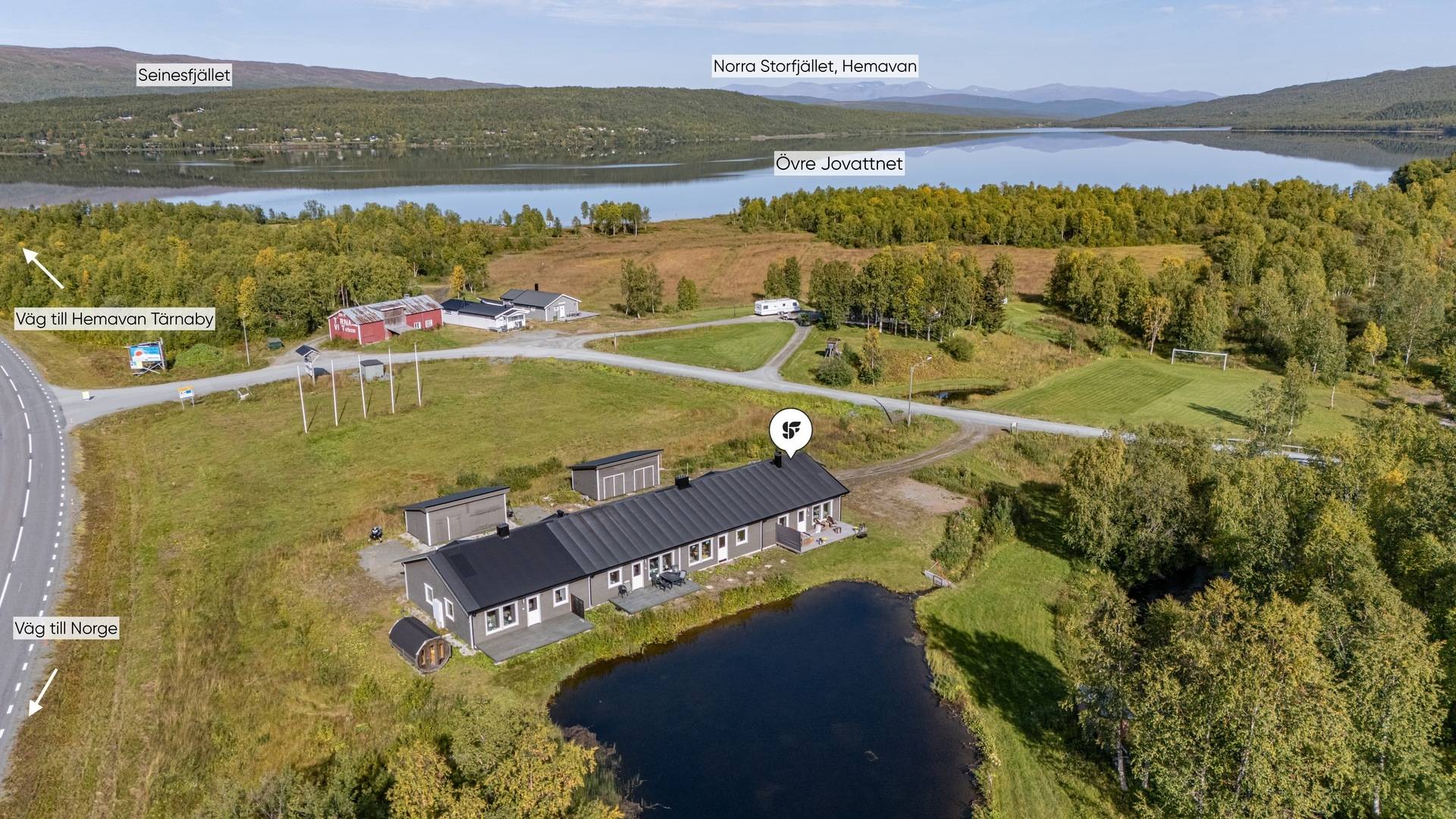 4 rum Radhus på Boxfjäll 500A Tärnaby Storumans kommun - bild 38