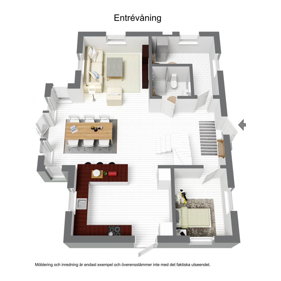 7 rum Villa på Ledungsvägen 20 Väsjön Sollentuna kommun - bild 36