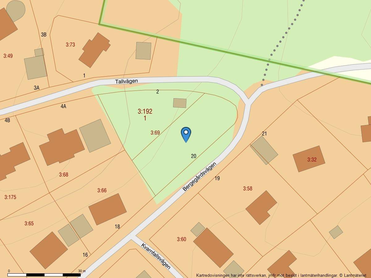 Tomt på Bergegårdsvägen 20 Torslanda - Lilleby Göteborgs kommun - bild 6