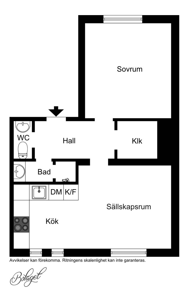 2 rum Lägenhet på Slussgatan 14 U10 Slussen Malmö kommun - bild 21