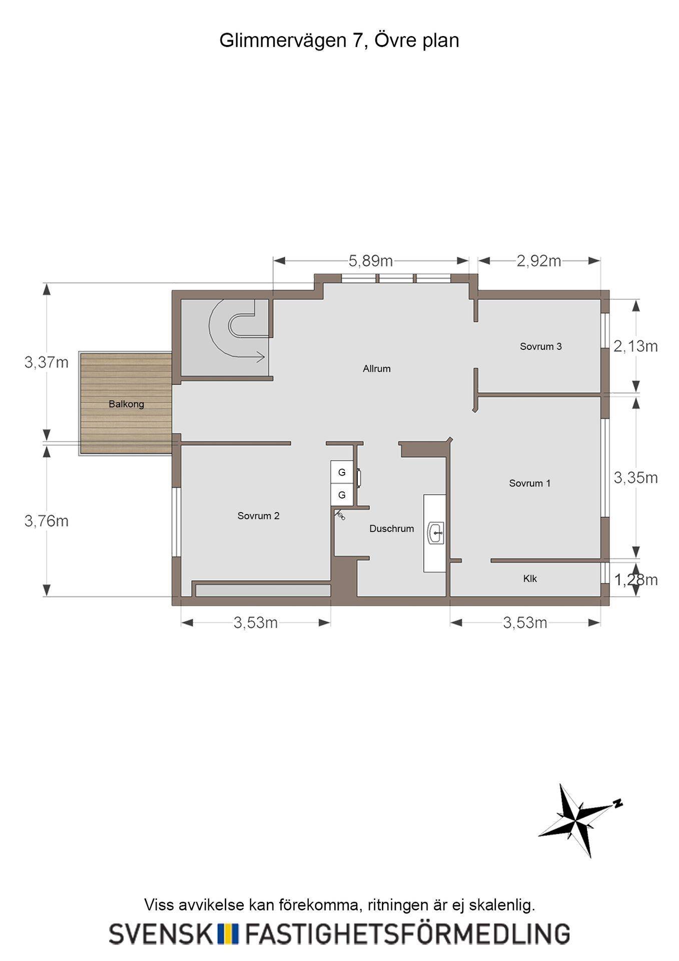 6 rum Villa på Glimmervägen 7 Gistad Linköpings kommun - bild 40