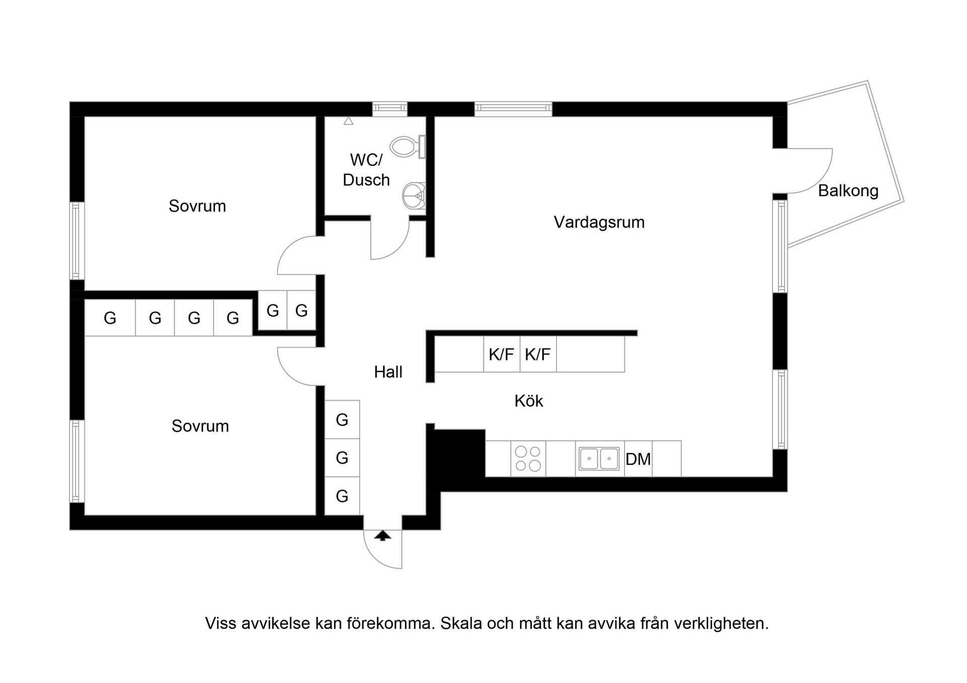 3 rum Lägenhet på Stationsvägen 4b Vrena Nyköpings kommun - bild 18