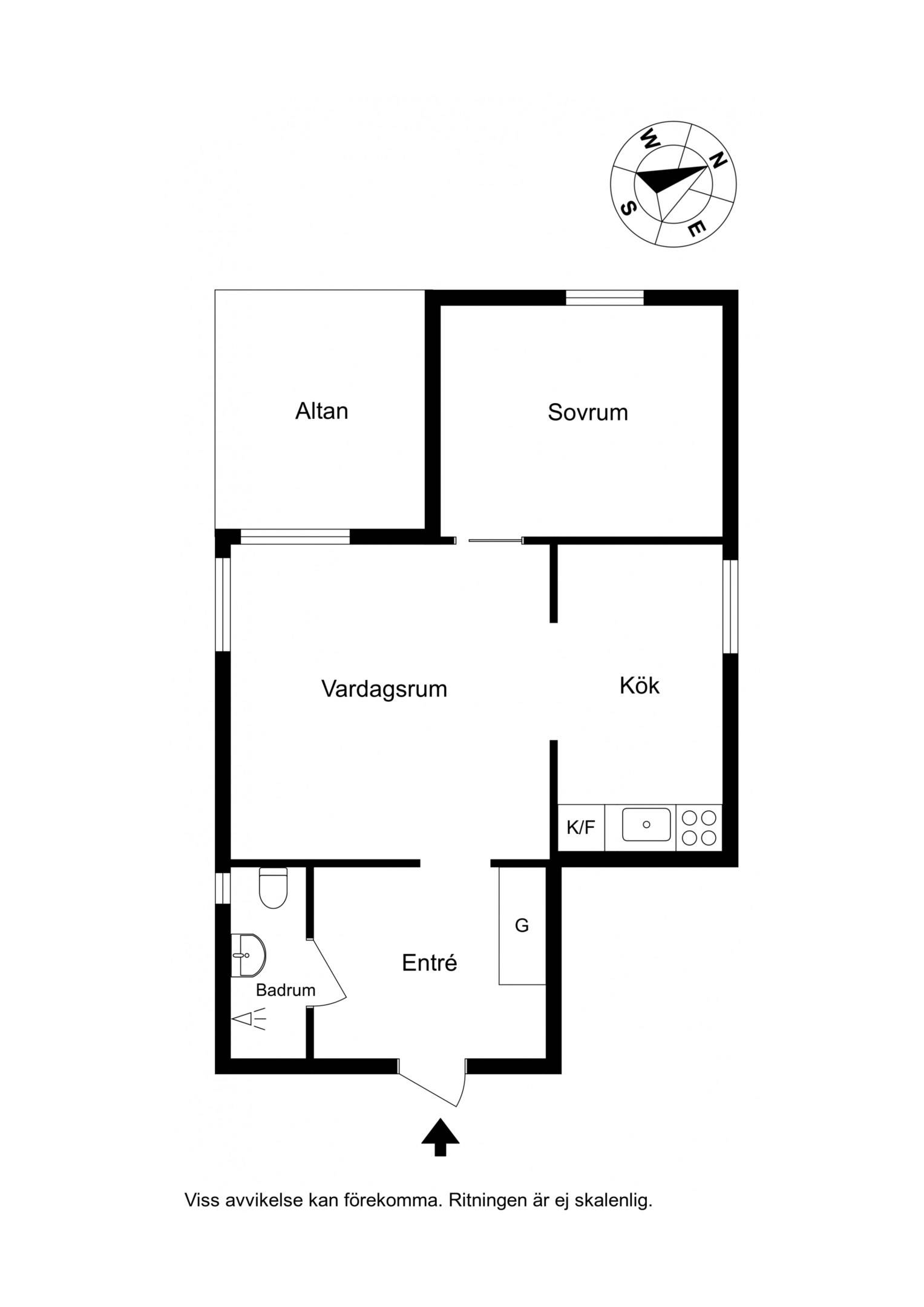 45 m² Fritidshus på Tomthagevägen 10 Gamla Köpstad Varbergs kommun - bild 22