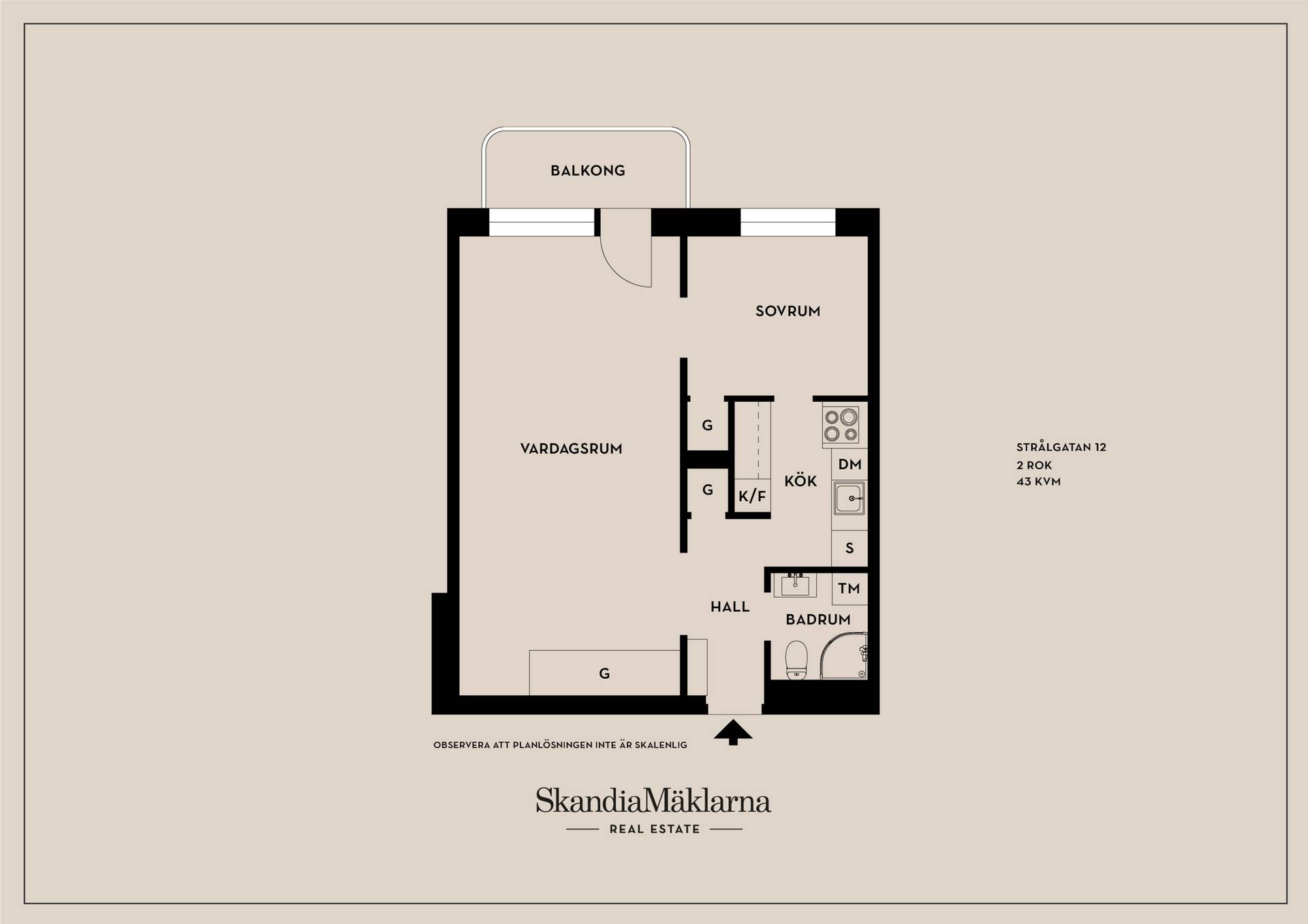 2 rum Lägenhet på Strålgatan 12, 2 tr Lilla Essingen - Kungsholmen Stockholms kommun - bild 32