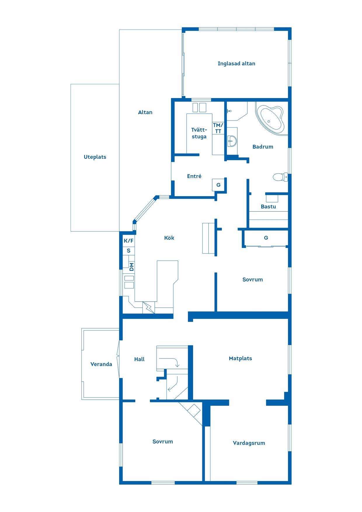 170 m² Villa på Åtvidsnäs Gård Åtvidaberg Åtvidabergs kommun - bild 36