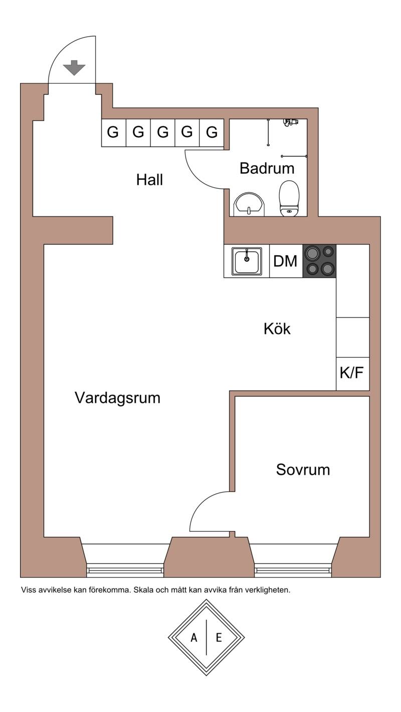 2 rum Lägenhet på Tulegatan 21 Vasastan Stockholms kommun - bild 21
