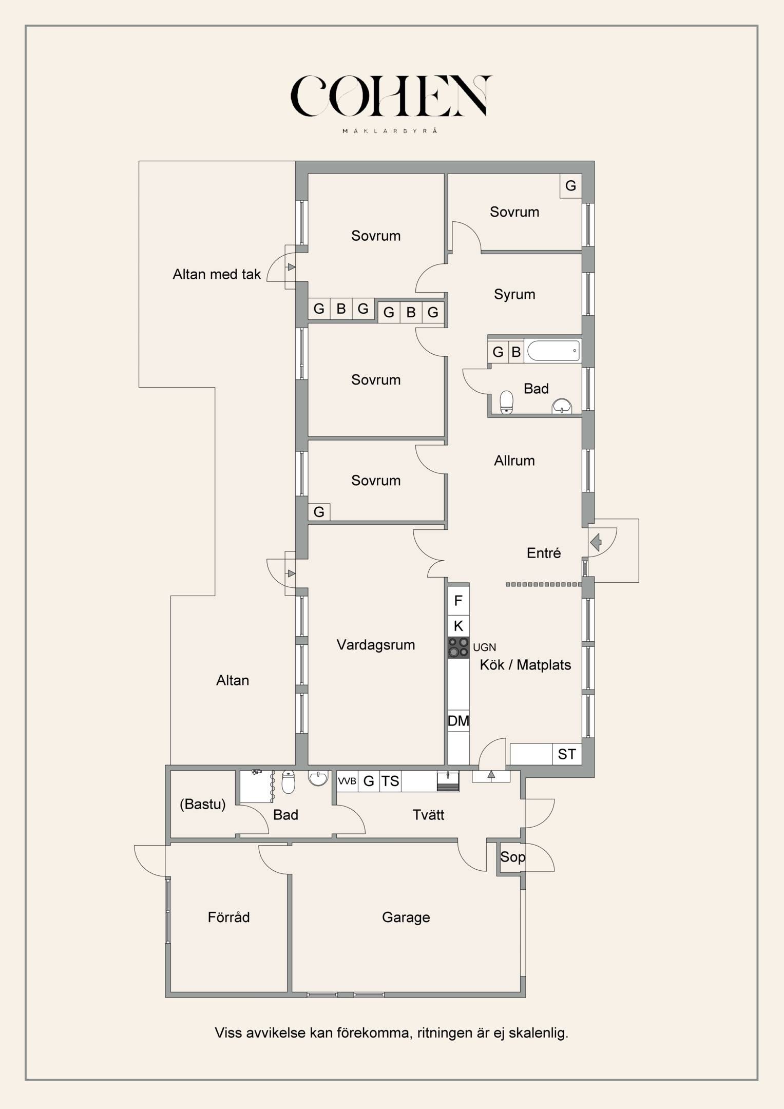 6 rum Villa på Hökvägen 6 Östhammars kommun - bild 34