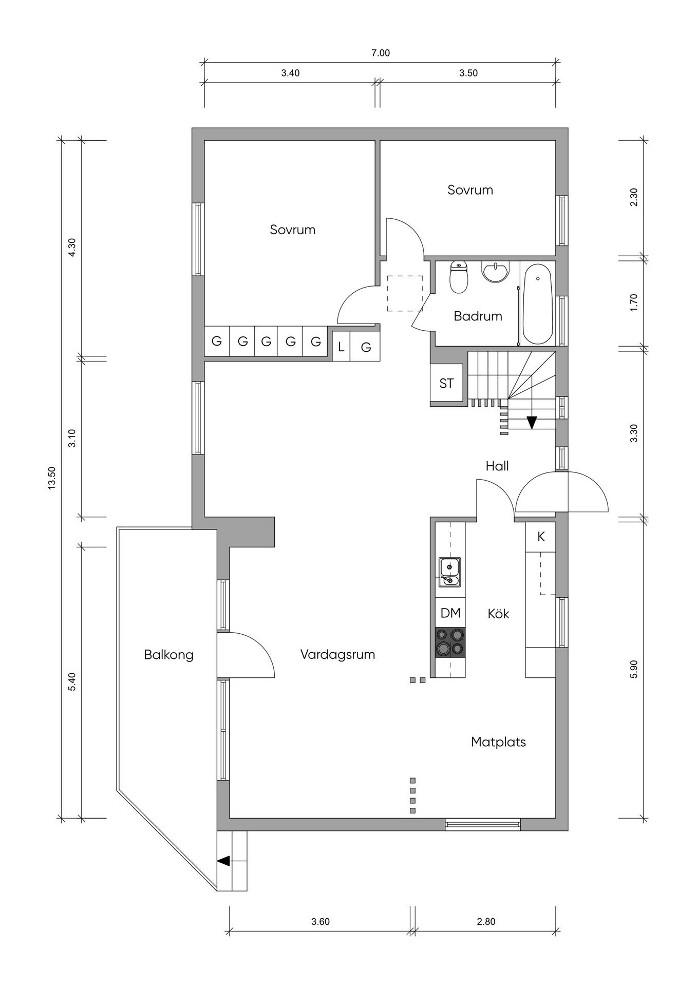 6 rum Villa på Drottvägen 12 Centralt Åmåls kommun - bild 26