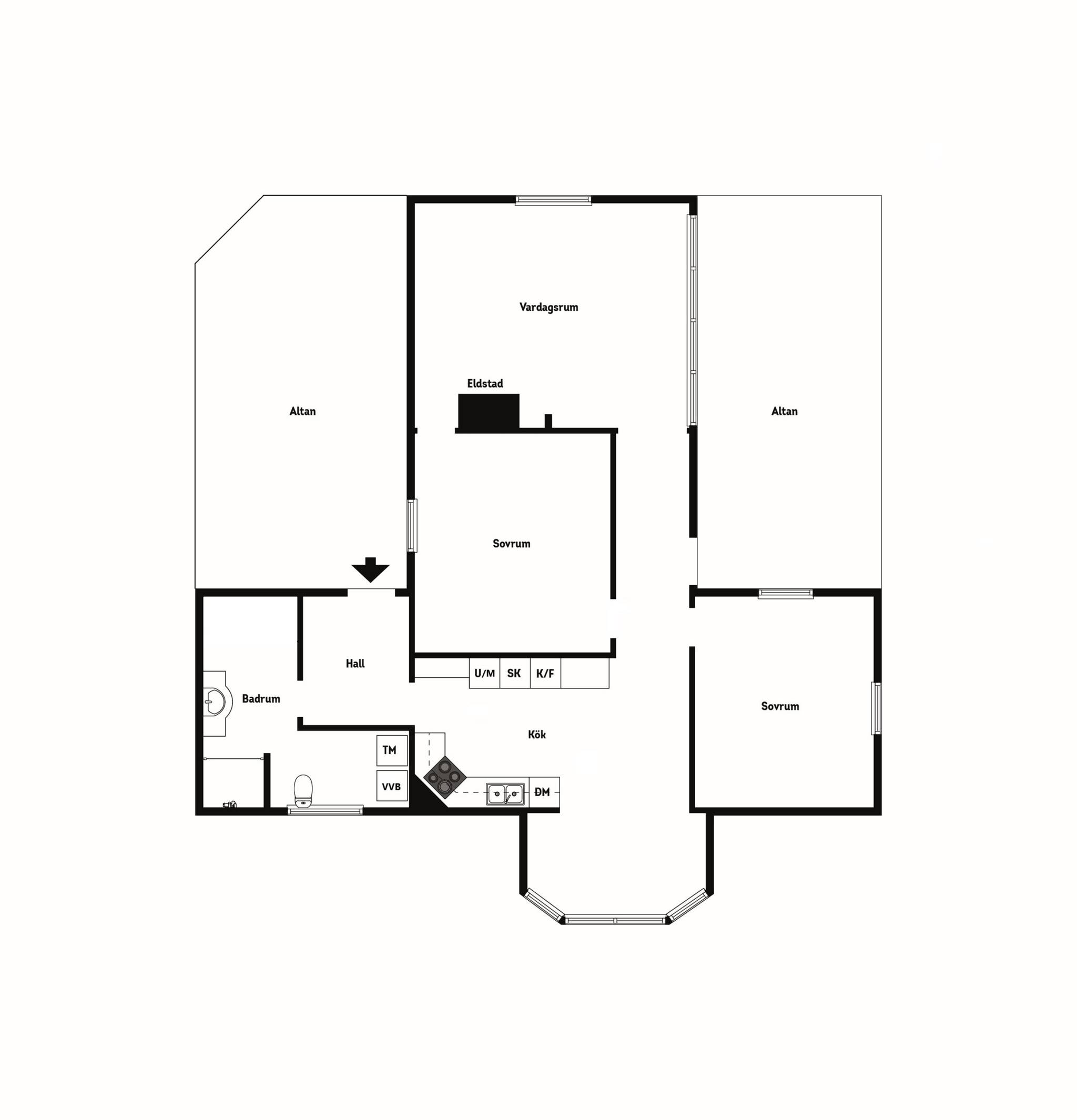 3 rum Villa på Klövstavägen 9 Lidatorp Nynäshamns kommun - bild 32