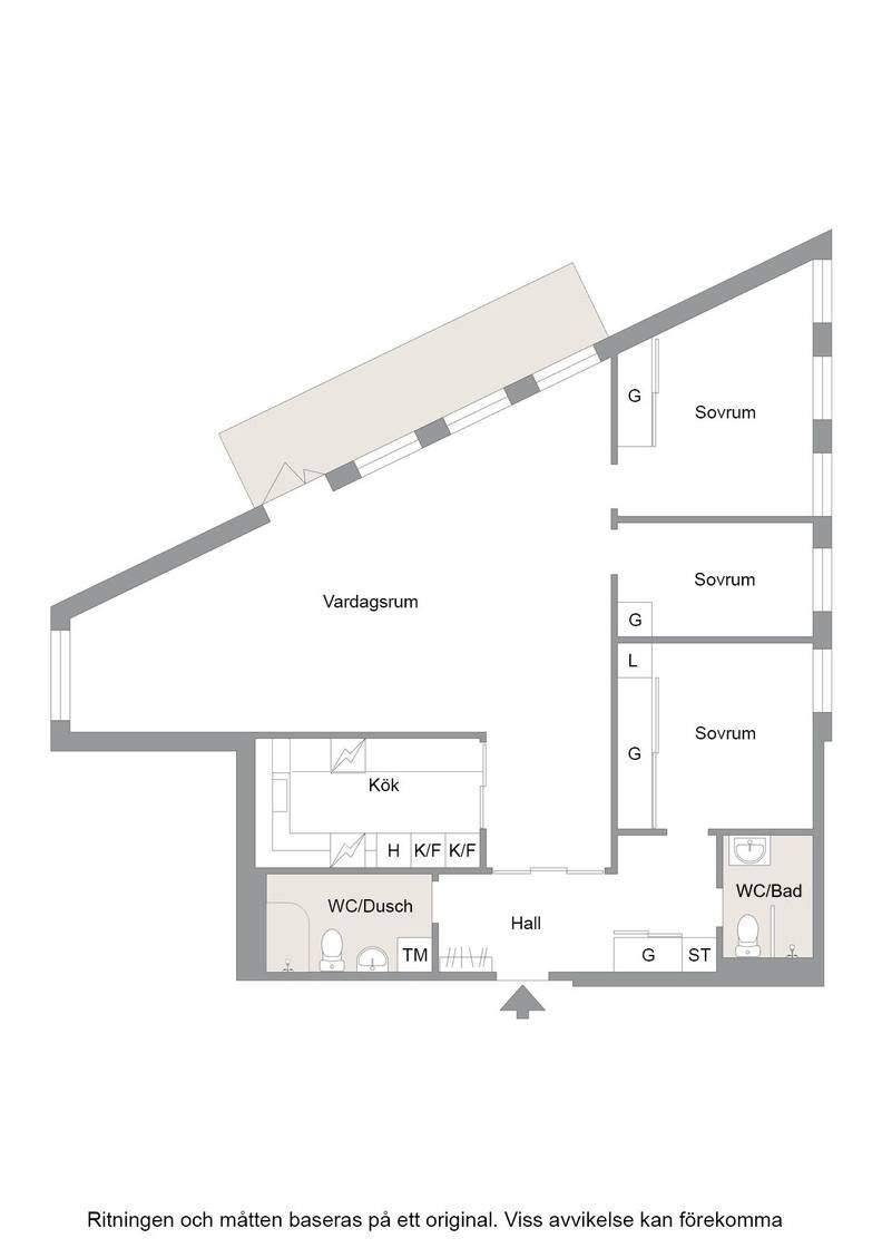4 rum Lägenhet på Sehlstedtsgatan 7 Gärdet - Östermalm Stockholms kommun - bild 9